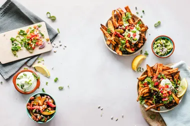 Gluten-free vegetable and sweet potato dishes