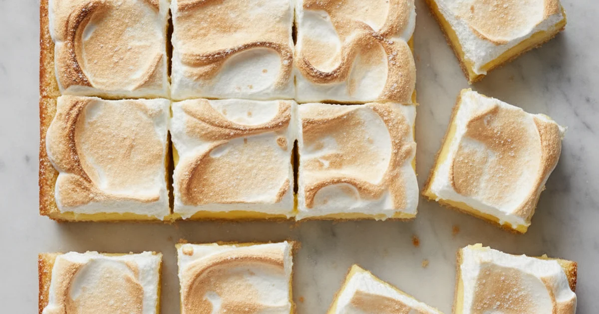 Lemon Meringue Chess Bars You'll Love