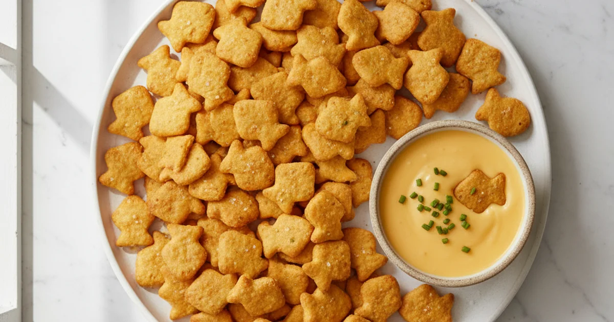 Homemade Gluten-Free Goldfish: Cheesy Crunch!